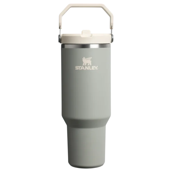 Stanley The IceFlow Flip Straw Tumbler | 40 OZ (Dusty Olive)